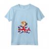 Donna HapTiger Boerboel Maglietta con Collo a V - UK Flag Dog Lover Apparel - Perfect for Canine Enthusiasts