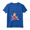 Donna HapTiger Boerboel Maglietta con Collo a V - UK Flag Dog Lover Apparel - Perfect for Canine Enthusiasts