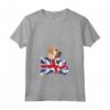 Donna HapTiger Boerboel Maglietta con Collo a V - UK Flag Dog Lover Apparel - Perfect for Canine Enthusiasts