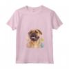 Donna Boerboel Cane Razza Buona Pasqua Uomini Donne Bambini - Maglietta Happy Easter Boerboel Dog Breed con Collo a V - Ideale per Festeggiare con la Famiglia