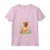 Donna Boerboel Cane Razza Buona Pasqua Uomini Donne Bambini Maglietta con Collo a V - Happy Easter Boerboel Dog Breed - Ideale per Festeggiare Pasqua con la Famiglia