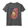 American Flag Boerboel 4 Luglio Maglietta - Ideale per Amanti dei Cani e Festeggiare l'America