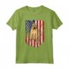 American Flag Boerboel 4 Luglio Maglietta - Ideale per Amanti dei Cani e Festeggiare l'America