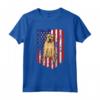 American Flag Boerboel 4 Luglio Maglietta - Ideale per Amanti dei Cani e Festeggiare l'America