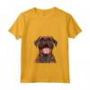 Donna Boerboel Cartoon Artwork Maglietta con Collo a V - Ideale per gli Amanti dei Cani Boerboel