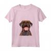Donna Boerboel Cartoon Artwork Maglietta con Collo a V - Ideale per gli Amanti dei Cani Boerboel