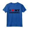 I Heart Dog Dad Mom - I Love Boerboel Maglietta - Abbigliamento divertente per amanti dei cani Boerboel