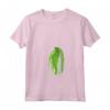Donna Amante del Cavolo Cinese Proprio Come il Cavolo Bok Choy - Maglietta con Collo a V Retro Vintage - Ideale per Vegani e Amanti del Fitness