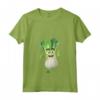 Donna Bok Choy Maglietta con Collo a V - Design Frutta e Verdura - Ideale per Chef e Amanti della Cucina