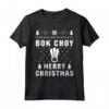 BOK CHOY Ugly Maglione Natale Maglietta - Christmas Vibes - Perfetta per gli Amanti della Cucina Asiatica