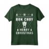 BOK CHOY Ugly Maglione Natale Maglietta - Christmas Vibes - Perfetta per gli Amanti della Cucina Asiatica