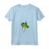 Donna Bok Choy Pak Choi Cabbage Maglietta con Collo a V - Ideale per gli Amanti del Cibo - Leggera e Stilosa