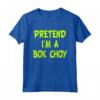 Pretend I'm a Bok Choy Party Maglietta - Funny Witch Halloween Matching Group Costume - Cool Scary Minute Lazy Halloween Design