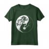 Regalo Zen Buddista Giapponese Yin Yang Bonsai Tree Maglietta - Design Calligrafico Originale - Ideale per Praticanti di Yoga e Meditazione