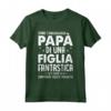 Sono l'orgoglioso Papà Di Una Figlia Fantastica - Maglietta Regalo per la Festa del Papà - Ideale per Compleanno o Natale