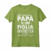 Sono l'orgoglioso Papà Di Una Figlia Fantastica - Maglietta Regalo per la Festa del Papà - Ideale per Compleanno o Natale