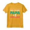 Festa Del Papà Migliore Del Mondo Figlia Figlio Padre Maglietta - Ideale per Compleanno o Regalo Festa del Papà