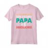 Festa Del Papà Migliore Del Mondo Figlia Figlio Padre Maglietta - Ideale per Compleanno o Regalo Festa del Papà