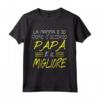 Festa del Papà Migliore del Mondo - Maglietta Personalizzata per Padre e Figlia - Ideale per Regalo Unico