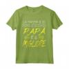 Festa del Papà Migliore del Mondo - Maglietta Personalizzata per Padre e Figlia - Ideale per Regalo Unico