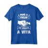 Papa Figlio Un Legame per la Vita - Maglietta Regalo per la Festa del Papà - Idea Regalo Originale