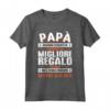 Papà miglior regalo - Maglietta per la Festa del Papà - Regalo di Compleanno o Natale