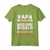 Papà miglior regalo - Maglietta per la Festa del Papà - Regalo di Compleanno o Natale