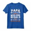 Papà miglior regalo - Maglietta per la Festa del Papà - Regalo di Compleanno o Natale