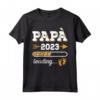PAPÀ 2023 LOADING - Maglietta Divertente per Padri in Attesa - Regalo Originale per il Futuro Papà nel 2023
