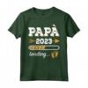 PAPÀ 2023 LOADING - Maglietta Divertente per Padri in Attesa - Regalo Originale per il Futuro Papà nel 2023