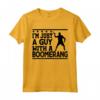 Boomerang Giocatore - Maglietta Sport con Design Boomerang - Ideale per Natale o Compleanno