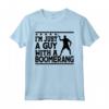 Boomerang Giocatore - Maglietta Sport con Design Boomerang - Ideale per Natale o Compleanno
