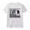 Boomerang Giocatore - Maglietta Sport con Design Boomerang - Ideale per Natale o Compleanno