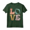 Boomerang AMORE Maglietta - Design Grafico LOVE per gli Appassionati di Boomerang Sports - Ideale per chi Pensa a Boomerang Merch