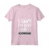 Donna Non posso essere molto impegnato Boomerang Player Sports Boomerang Maglietta con Collo a V - Design per i giocatori di Boomerang - Ideale per Natale o Compleanno