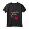 Donna HapTiger Maglietta con Collo a V - T-shirt Boomerang per Amanti del Gioco all'aria aperta - Lancia. Gioca. Ritorna.