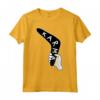 Karma Boomerang Blackwork Minimal Maglietta - Design Minimalista con Simbolo Karma - Acquista Online