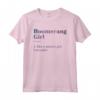 Ragazza Boomerang Maglietta - Design Vintage per Amanti del Boomerang - Acquista Online