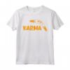 Karma Boomerang Maglietta - Design Vintage per Amanti del Boomerang - Leggera e Taglio Classico