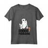 Boomerang Ghost - Maglietta Sportiva con Collo a V per Giocatori di Boomerang - Ideale per Regali di Natale o Compleanno