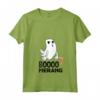 Boomerang Ghost - Maglietta Sportiva con Collo a V per Giocatori di Boomerang - Ideale per Regali di Natale o Compleanno
