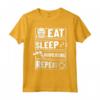HapTiger Caccia Sport Gioco Maglietta - Design Boomerang per Amanti dell'Australia - Mangiare Sonno Boomerang Ripetere