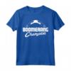 Boomerang Campione Gettare Maestro - Maglietta Boomerang per Appassionati di Lancio e Ritorno - Ideale per Competizioni e Eventi in Australia