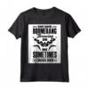 Mangiare il Sonno Boomerang - Ripetere Boomerang Lanciatore - Maglietta Sport per Giocatori di Boomerang - Regalo Natale o Compleanno