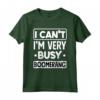 Non Posso Essere Molto Impegnato - T-shirt Player Boomerang Sports - Regalo Originale per Giocatori di Boomerang