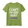 Non Posso Essere Molto Impegnato - T-shirt Player Boomerang Sports - Regalo Originale per Giocatori di Boomerang