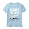 Non Posso Essere Molto Impegnato - T-shirt Player Boomerang Sports - Regalo Originale per Giocatori di Boomerang