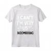 Non Posso Essere Molto Impegnato - T-shirt Player Boomerang Sports - Regalo Originale per Giocatori di Boomerang