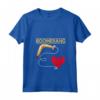 Donna Boomerang Maglietta con Collo a V - Design Tema Boomerang - Ideale per Amanti del Boomerang