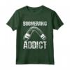 Divertente Boomerang Addict Boomerang Wielder Maglietta - Ideale per giocatori e collezionisti di boomerang - Regalo perfetto per Natale o riunioni